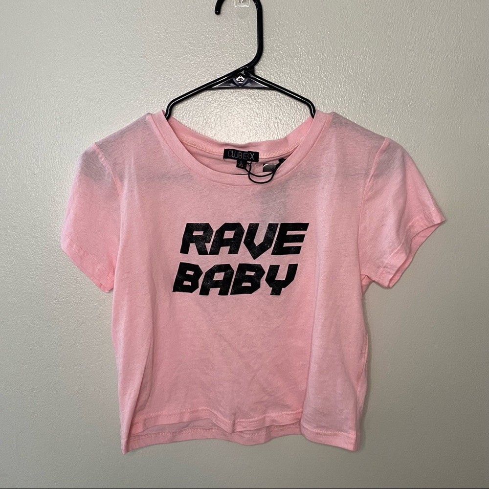 Dolls Kill Rave Baby Tee